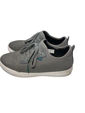 Vessi Womens Concrete Gray Weekend Knit Shoes Sneakers Size 9 Waterproof